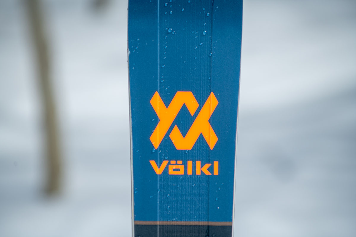 Volkl Secret 92 all-mountain ski (Volkl logo)